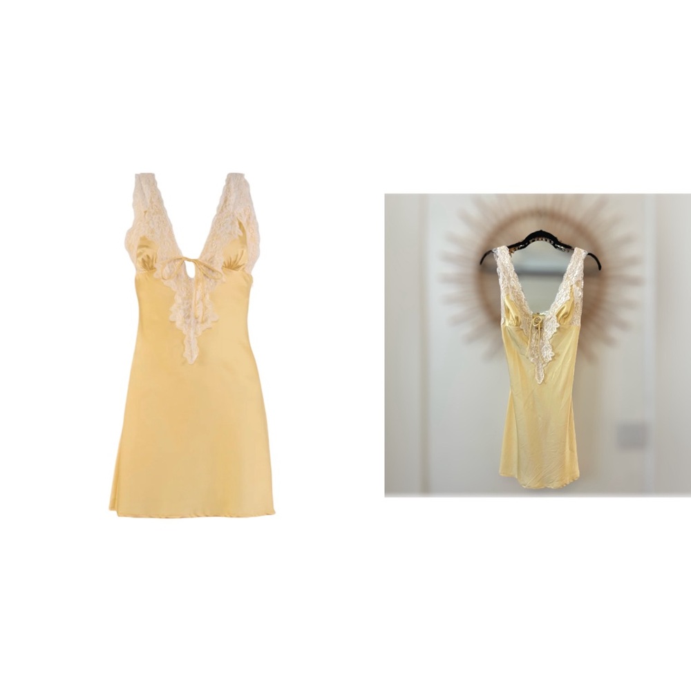 *SOLD* Honey Mango Slip Dress - Picture 2 of 3